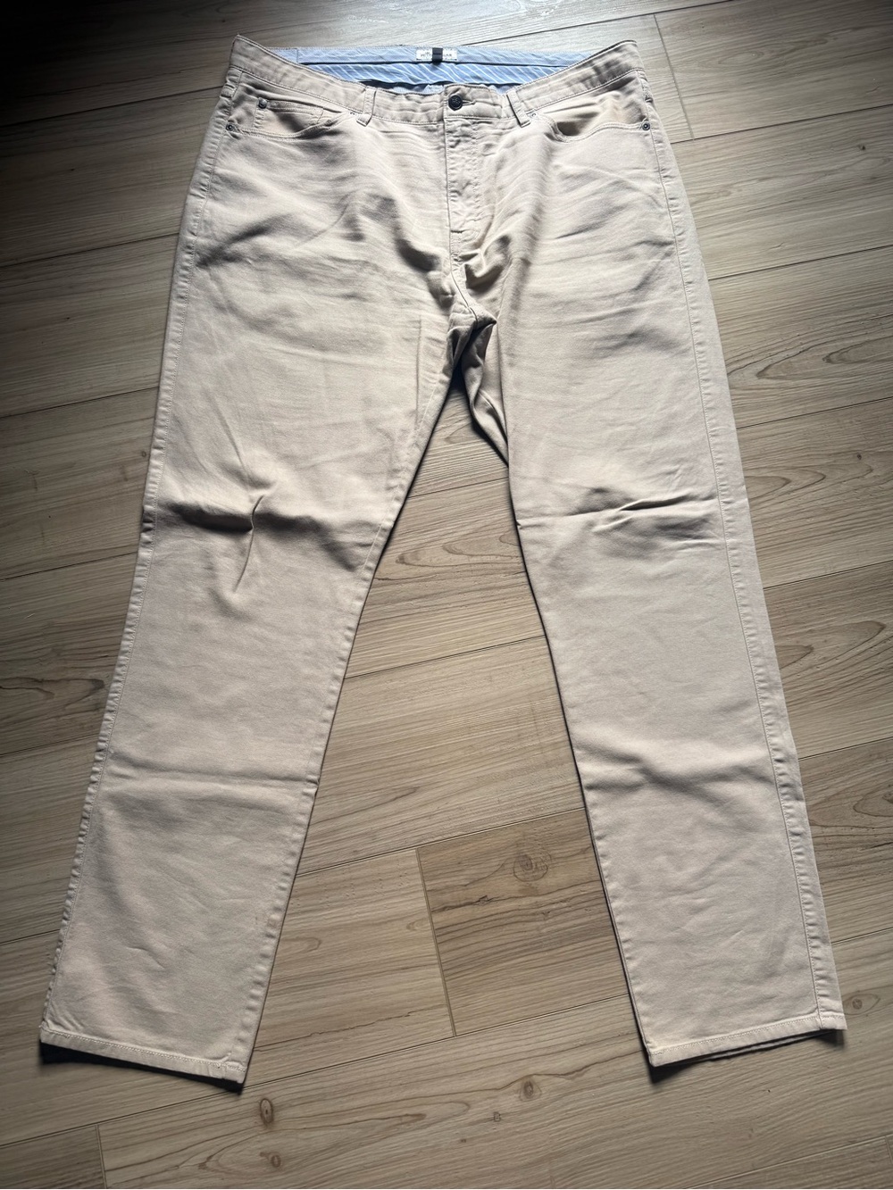 Peter Millar 38x32 Dark Khaki Beige 5 pocket pants
